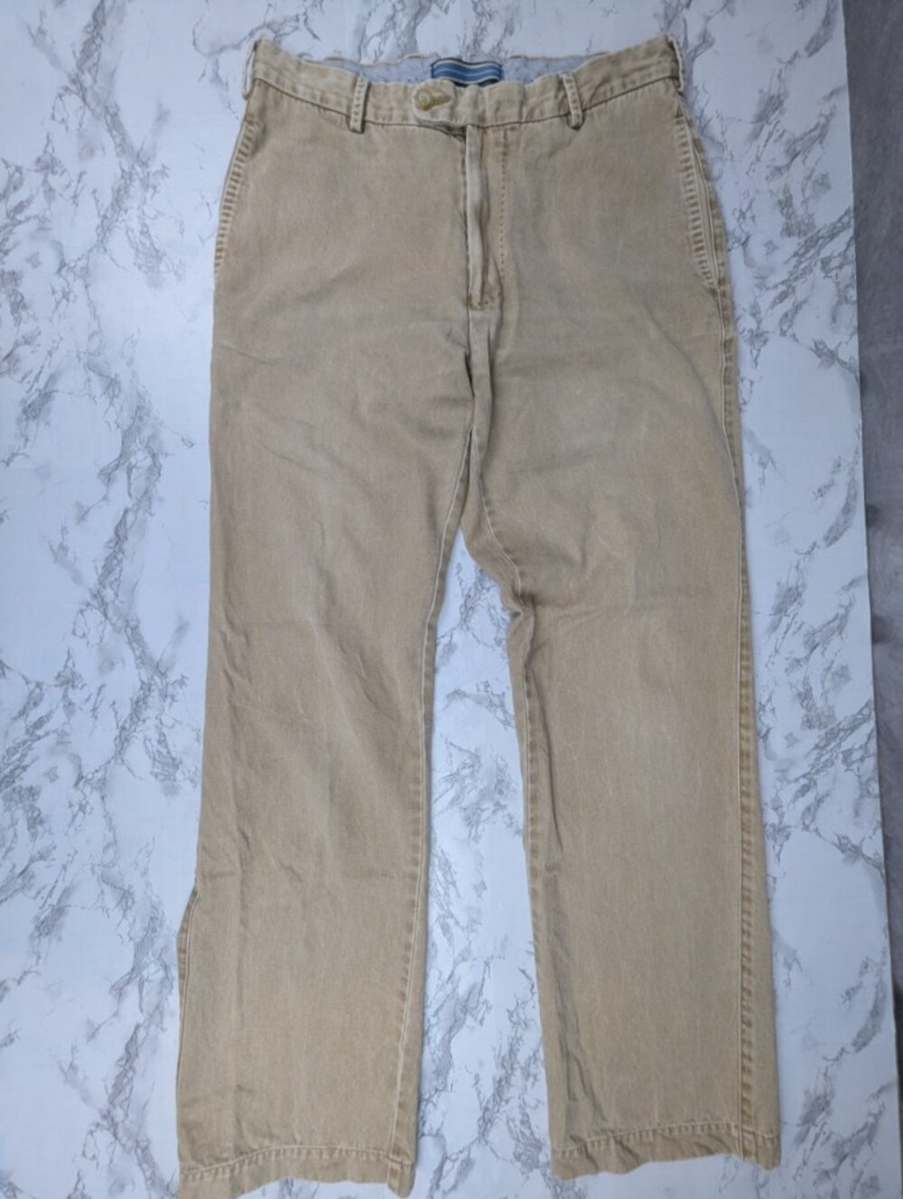Peter Millar KU Kansas Jayhawks Chino Pants Tan Pima Cotton Elite Men's 30